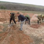 Астраханские поисковики в поисковой экспедиции в Ростовской области